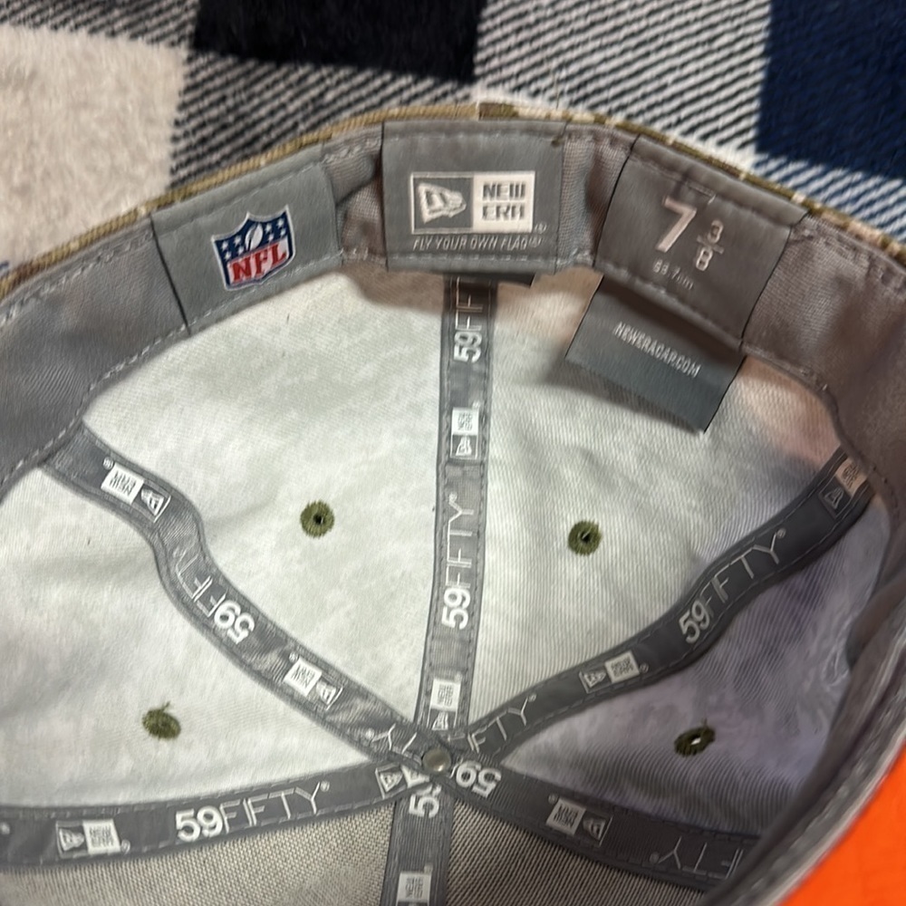 MENS womens denver broncos nfl hat new era new camo support the troops - Picture 6 of 8